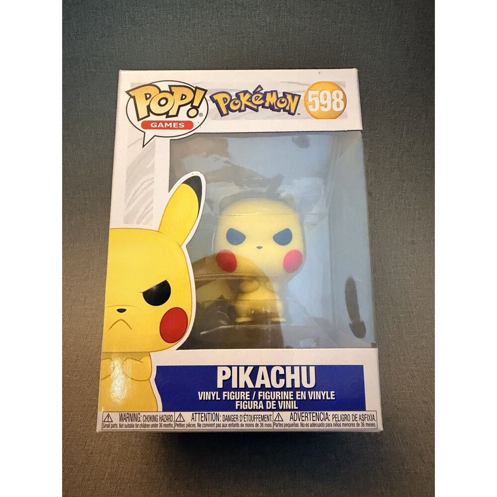 Funko Pop Games Pokemon Pikachu #598 Vinyl Figure NEW Sealed